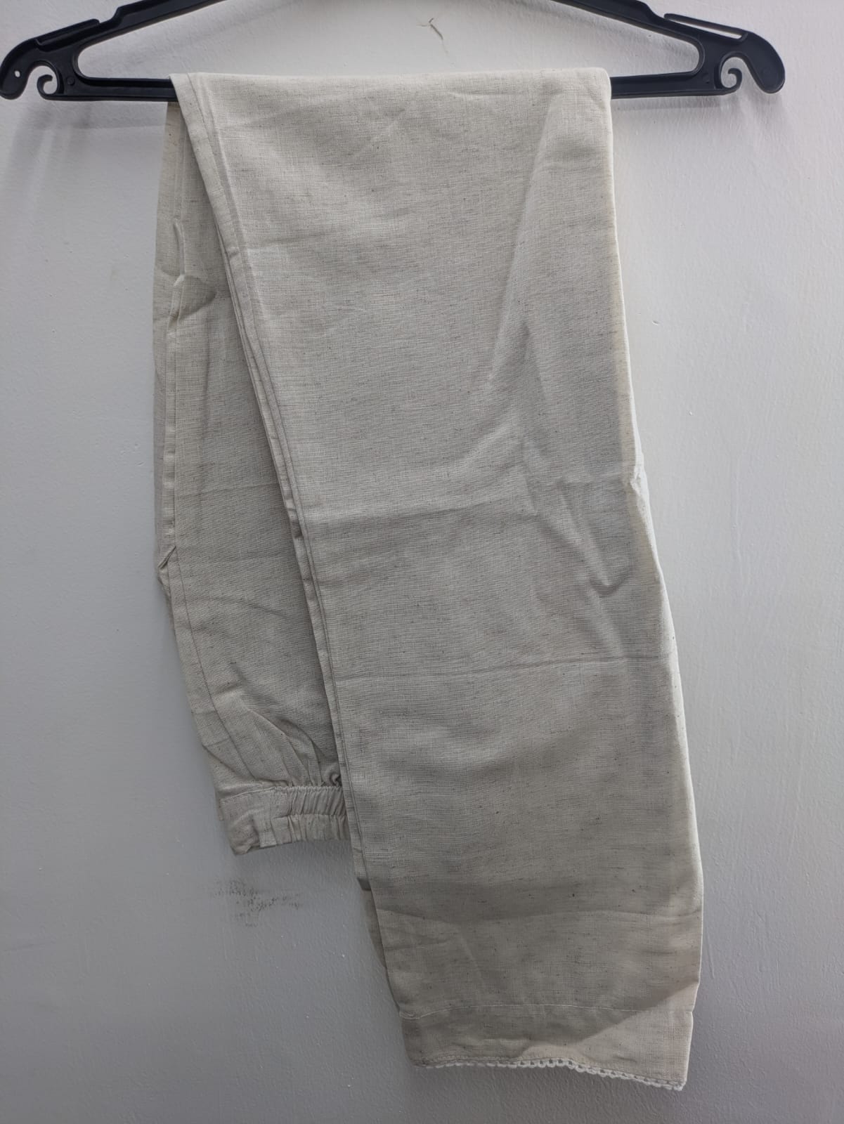 Printed Khadi Cotton Suit Set with Pant & Dupatta